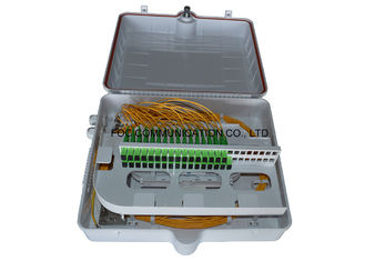 백색 광학 섬유 케이블 종료는 아BS Moduel PLC 쪼개는 도구 1x32를 상자에 넣습니다