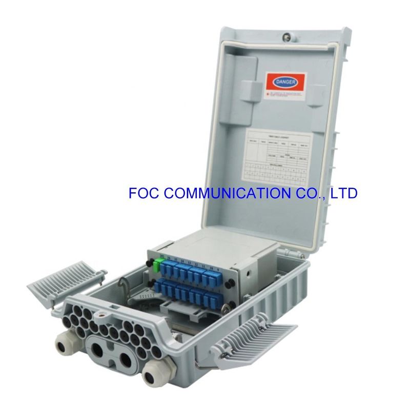 프트스 1×16 PLC SC UPC 카세트 섬유 분배기 박스 FATM-0416L